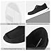 CHIN·MOON Men's Slide On Driving Shoes Breathable Fashion Party Business Loafers (Black,12)