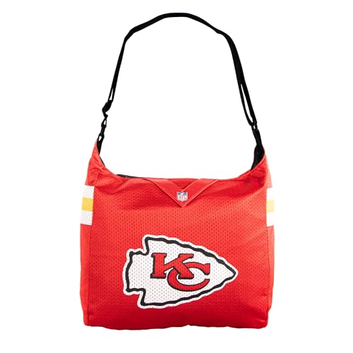 NFL tote bag with jersey-style material