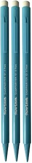 Newell Brands Papermate Sharpwriter Mechanical Pencils Blue Barrel HB 0.7mm Lead With Rubber Eraser Twistable Shock-Absorbing Tip (3) (2056034)