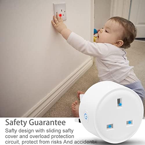 Smart Plug WiFi Alexa Plugs Mini Outlet Wireless Socket 4 Pack 13A Works with Amazon Alexa (Echo and Echo Dot), Google Home, Siri Shortcuts, SmartThings by Avatar Controls Timer No Hub Required
