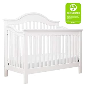 Davinci jayden 4 in 1 convertible crib in white greenguard gold certified  urban country home decor