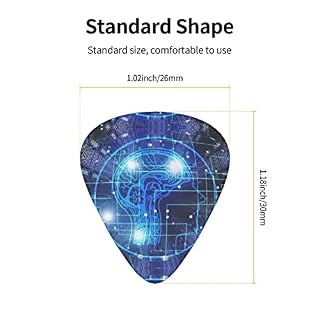Ensemble de 12 médiators de guitare à intelligence artificielle pour guitare acoustique, guitare électrique, contrebasse… - Les Beatles, Paul McCartney, John Lennon, RIngo Starr, George Harrison Ensemble de 12 médiators de guitare à intelligence artificielle pour guitare acoustique, guitare électrique, contrebasse… – Image 4