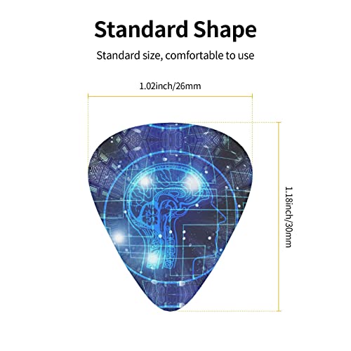 Ensemble de 12 médiators de guitare à intelligence artificielle pour guitare acoustique, guitare électrique, contrebasse… - Les Beatles, Paul McCartney, John Lennon, RIngo Starr, George Harrison Ensemble de 12 médiators de guitare à intelligence artificielle pour guitare acoustique, guitare électrique, contrebasse… – Image 5