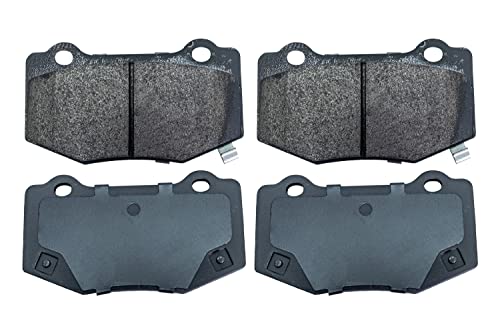 Image of Semi-Metal Rear Disc Brake Pads D1718 Replacement For Select CTS-V ATS Camaro Corvette