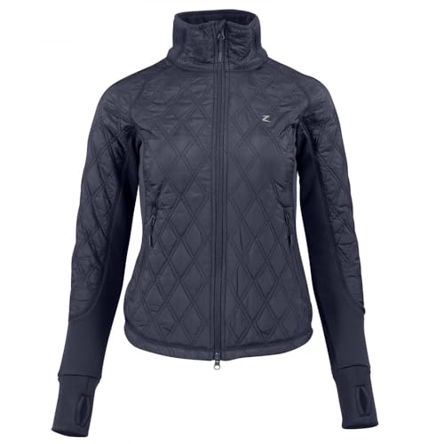 Veste matelassée légère Zoe Horze pour femme veste mi-saison noire