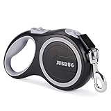 JUBDUG Retractable Dog Leash, 26 Feet Dog Leash for Small to Large Dogs up to 110lbs, Anti-Slip Handle One Button Lock and Release, Heavy Duty 360° Tangle-Free
