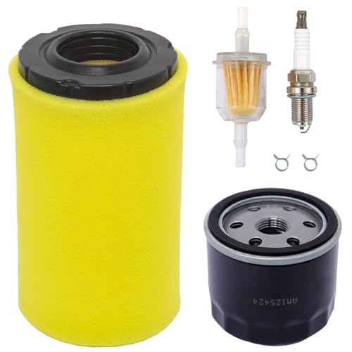 492932s 696854 Oil Filter Change Kit for Craftsman Lawn Tractor Parts Model 917 LT2000 YT3000 YS4500, John Deere E110 D110 S110 LA125 Maintenance Kit, Riding Lawn Mower Tune Up Parts