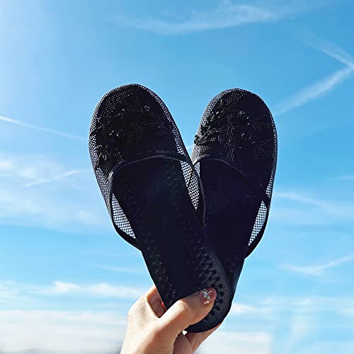 Cammie Women's Floral Beaded Mesh Chinese Slippers3