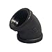 ELBOW BLACK 1/8"45DEG