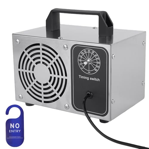 Generador de ozono de 27000 mg/h, máquina de ozono de alta capacidad para eliminar olores en el hogar, temporizador y purificador de aire para coche, hogar, cocina, oficina, comercial