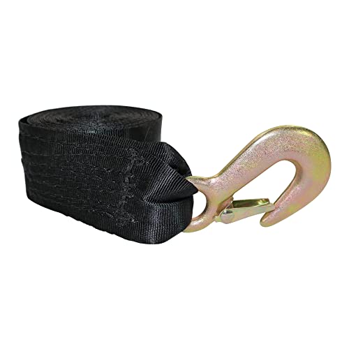 SGT KNOTS Boat Winch Strap with Hook Heavy Duty Marine Trailer Straps