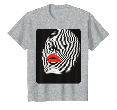 Female Women's Fashion Style Designer T-Shirt, Youth, Heather Grey, 2T