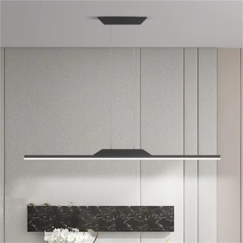 Abat-jour suspendu moderne LED 120cm pour table à manger et salon LWX
