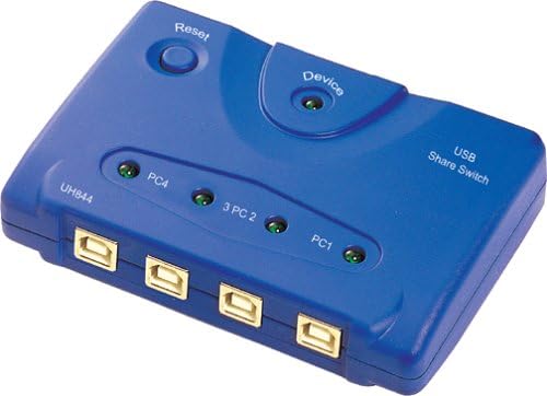 Usb Auto Switch Amazon.com: USB Auto Share Switch 4 Port : Electronics