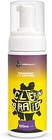 Clean Braids - Primeiro Shampoo Espuma do Brasil para Tranças, Dreads e afros | Limpeza Profunda do Couro Cabeludo sem Diluir em água| Babosa, Aloe Vera e Aminoácidos |Anti Frizz, Brilho e Mega Frescor | Império Black