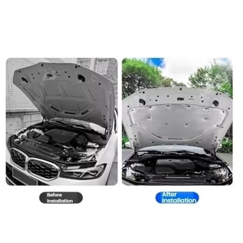 Capot moteur BMW E60 tapis isolant thermique et phonique haute densité - 5