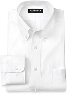 Men's Tailored Fit Cotton Non-Iron Pinpoint Cotton Dress Shirt - Buy now