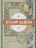  Stamp Album: Vintage Professional Stamp album for collectors Kids And Adults , organising postage stamps