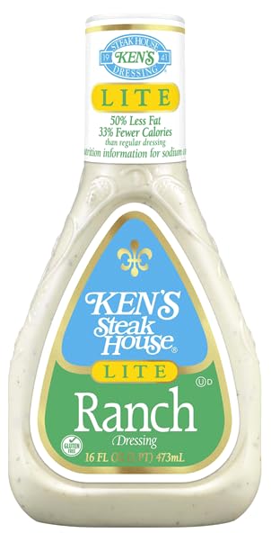 Pack Of 1 Lite Ranch Dressing, 16 oz.