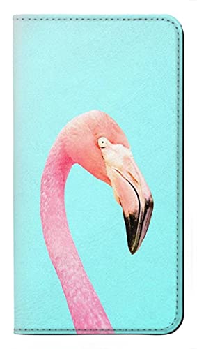 Housse cuir Samsung S24 Ultra Flamingo, étui flip haut de gamme chic