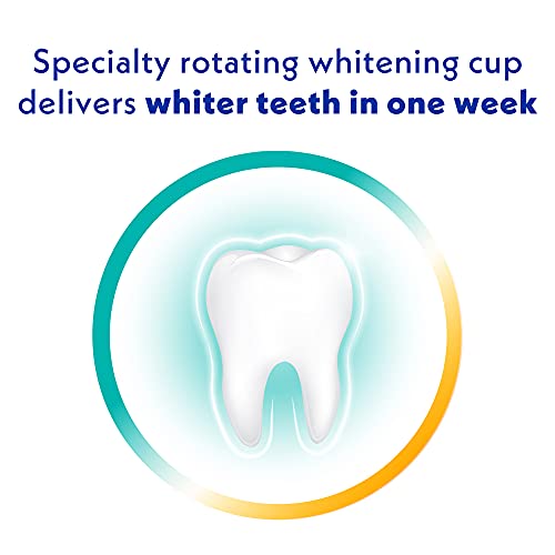 Spinbrush Pro Whiten Battery Powered Toothbrush, Medium Bristles, 1 Count, Rose Gold Or Silver Color May Vary #TOP2