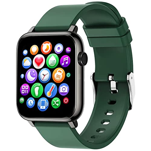 Image of Tokdis MX-1 Pro Bluetooth Calling Smartwatch - 1.69 inch LCD Display, Multiple Watch Faces, Sleep Monitor, Heart & SpO2 Monitoring, Multiple Sports Modes (Teal Green, MX-1 Pro (Grand Edition) K