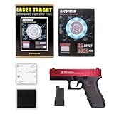 Professional Laser Training Pistol, Dry Fire Laser Training System, Electric Recoil, Rechargeable, Laser Pistol Trainer for Dry Fire Practice, Safety Training with APP & Laser Target