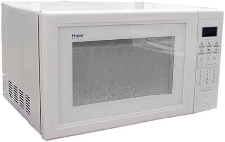Amazon.com: Haier mwg10021tw 1-cubic-foot 1000-vatios horno de microondas,  color blanco : Hogar y Cocina