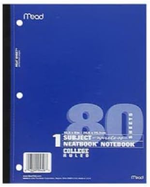 Neatbook Wireless Notebook, College-Rule, White, 10.5 x 8-In., 80-Sheets