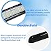 RV Lights Exterior 12V RV Porch Light 12 Volt LED Trailer Lights Outdoor Awning Light RV Accessories for Outside 7000K Cool White Lighting 5.4W 350Lumens 10inch Black Shell, no Switch, Pack of 2