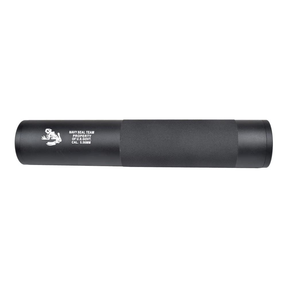 Silencieux Factice Airsoft 200x30 Mm - Noir, Filetage 14mm Horaire/anti-horaire | Accessoire Réplique Tactique - 11