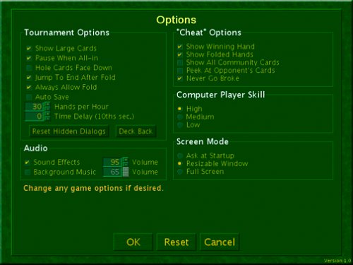 Tournament Poker: No Limit Texas Hold'em #TOP5