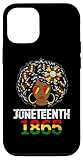 juneteenth maglietta da donna juneteenth is my independence custodia per iphone 12/12 pro