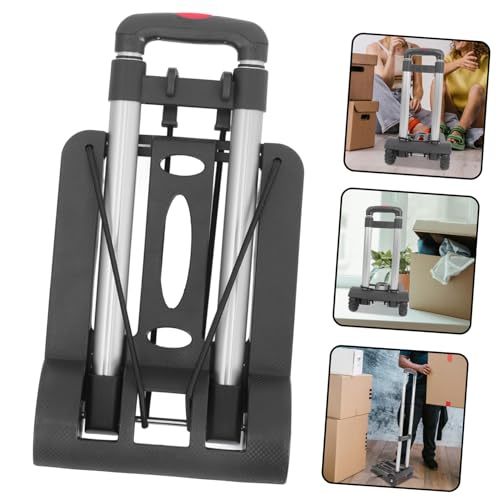 Carretilla Plegable Resistente con Asa Ajustable y Ruedas miniatura 5