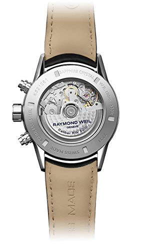 Raymond Weil Men's 7731-STC-20021 Freelancer Analog Display Swiss Automatic Black Watch2