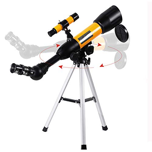 Telescopio portátil refractor 50mm para adultos y niños miniatura 4