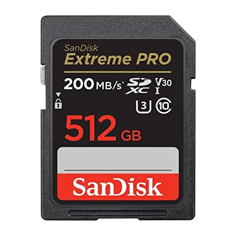 SanDisk 512 Go Extreme PRO SDXC Cover