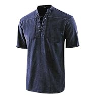 Linen shirt men's short sleeve muscle shirt men's cotton t-shirt men's t-shirt V-neck Hawaiian shirt men's t-shirt men's t-shirt white men's black t-shirt men's Hawaii shirt men's t-shirt Hawaii shirt men's large sizes top men's Hawaii shirt men's ov...