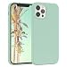 Produktbild EAZY CASE Premium Silikon Handyhülle kompatibel mit iPhone 12/12 Pro, Slimcover mit Kameraschutz und Innenfutter, Silikonhülle, Schutzhülle, Bumper, Handy Case, Hülle, Softcase, Mintgrün, Grün