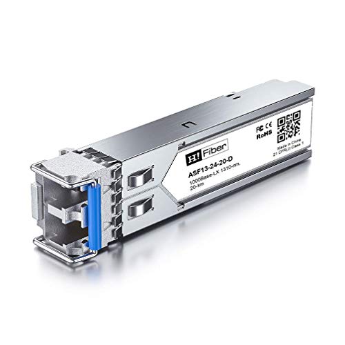 4 pack, 1000BASE-LX SFP Transceiver, SFP to LC, 1.25G singlemode module Compatible with Cisco GLC-LH-SM/GLC-LH-SMD - Image 2