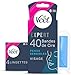 Veet EXPERT - 40 Bandes de Cire Froide Visage - Peaux Sensibles - Finition Parfaite - Epilation Longue Durée