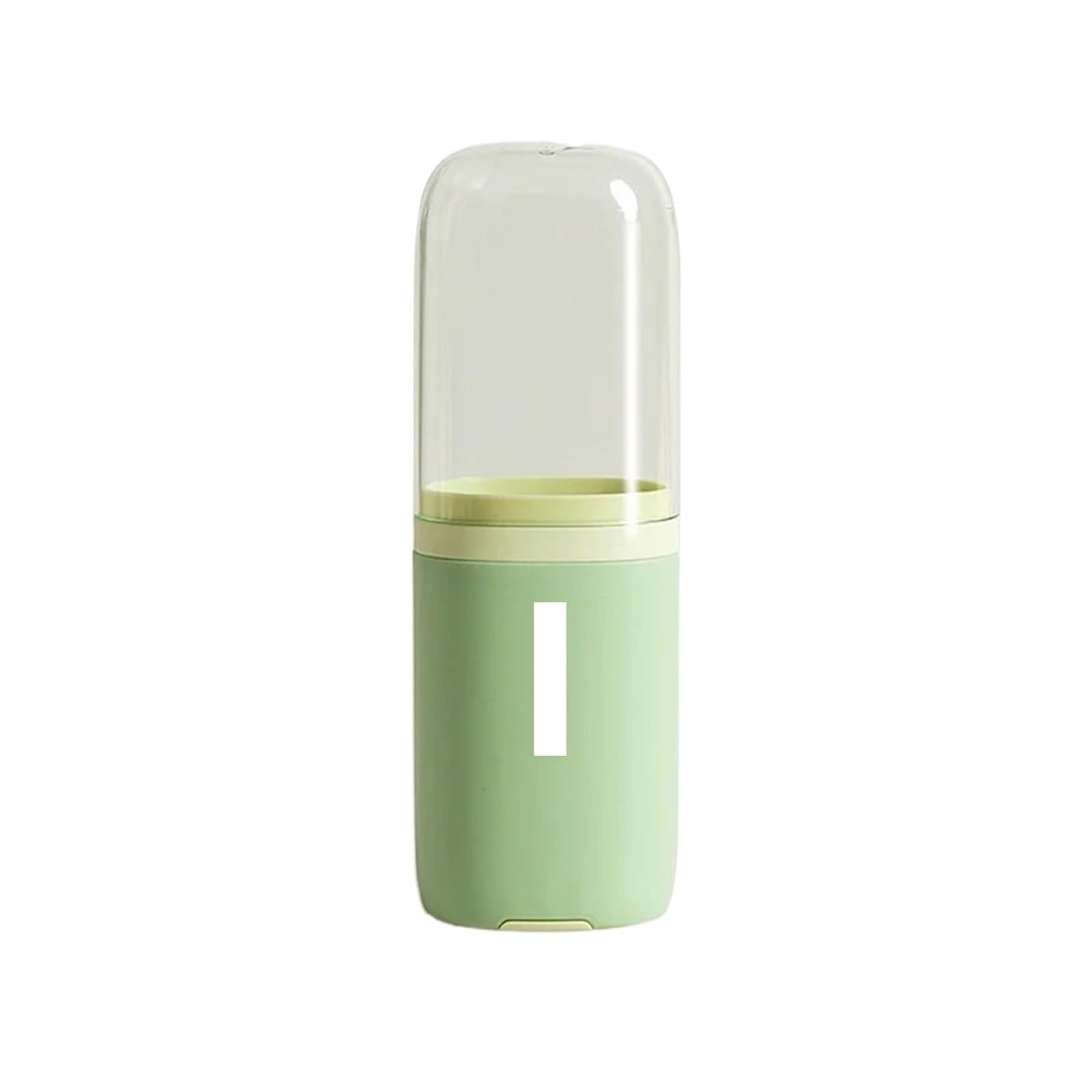 3pcs Mouthwash Cup Travel Washing, Portable Toothbrush Storage Box Out For Toothpaste(Green)