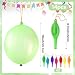 14 Pack Large Thickened Neon Punching Balloons Reusable Birthday Wedding Play Game Pool Party Favors Supplies Decorations Bouncy Balls Punch Linking Balloon Gift Goodie Bags Stocking Stuffers