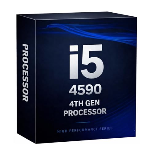 Image of Core i5 4590 Processor with Cooling Fan | 4 Cores 4 Threads | Up to 3.7GHz Turbo | LGA1150 Desktop CPU | Ideal for Office Work, Multitasking & Daily Use