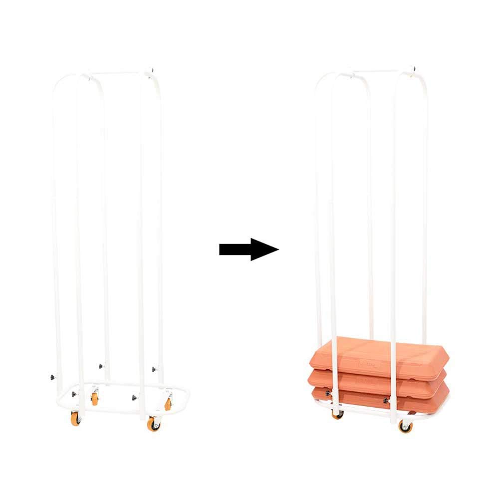 Fitness Chariot ministeps Softee Equipment support de rangement pour mini stepper