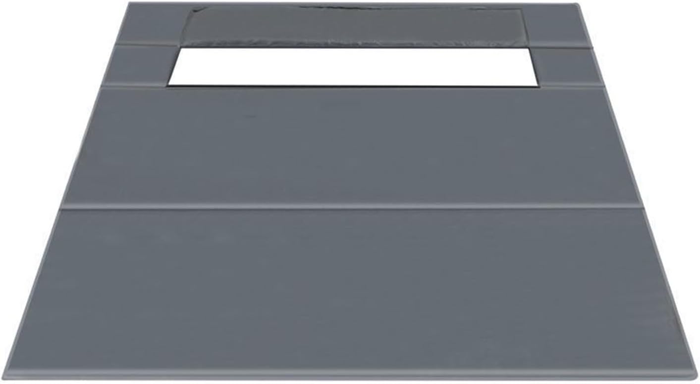 Thicken Ice Fishing Tent Floor Mat, Foldable Large Floor Fishing Area Mat, Insulated Tent Ice Fishing Shelter Floor with Storage Bag