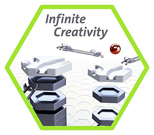 GraviTrax - GraviTrax Starter Set XXL, Exclusiva Amazon, Juego STEM innovador y educativo, Edad 8+, Construye tu propia pista de canicas - Dimensiones: 34 x 34 x 18 cm