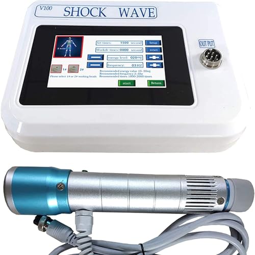 Appareil Shockwave de massage corporel réglable pour soulager les muscles