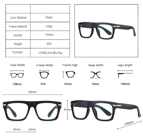 Lunettes rétro carrées claires pour structurer le visage avec élégance
