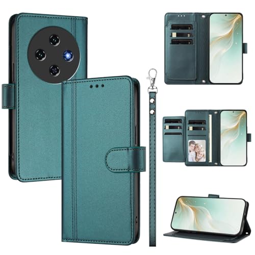 �X�}�z�P�[�X �Ή��@�� for Oukitel C5 2025 �X�}�z�P�[�X�y�E�H���b�g�f�U�C�� �f���A���J�[�h�X���b�g �L���b�V�� �t���b�v���X�^���h �����h�~�zGreen